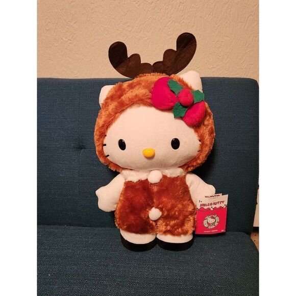 Brand New! Reindeer Hello Kitty Greeter - Picture 1 of 1